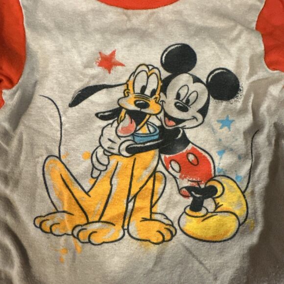 Disney Jr. Mickey Mouse And Pluto Best Pals 4T Toddler Pajama Set - Picture 6 of 7